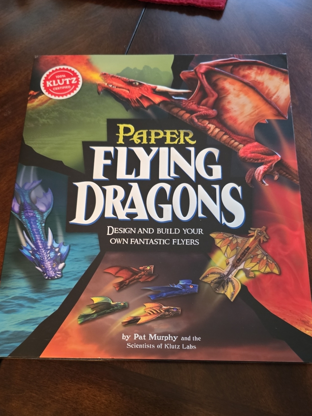 Klutz Paper Flying Dragons Kids Craft Kit